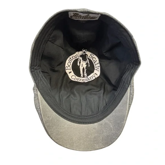 Boston Scally Company Classic Gray Men's 6 Panel Cap Hat, Size XXL - Picture 4 of 9